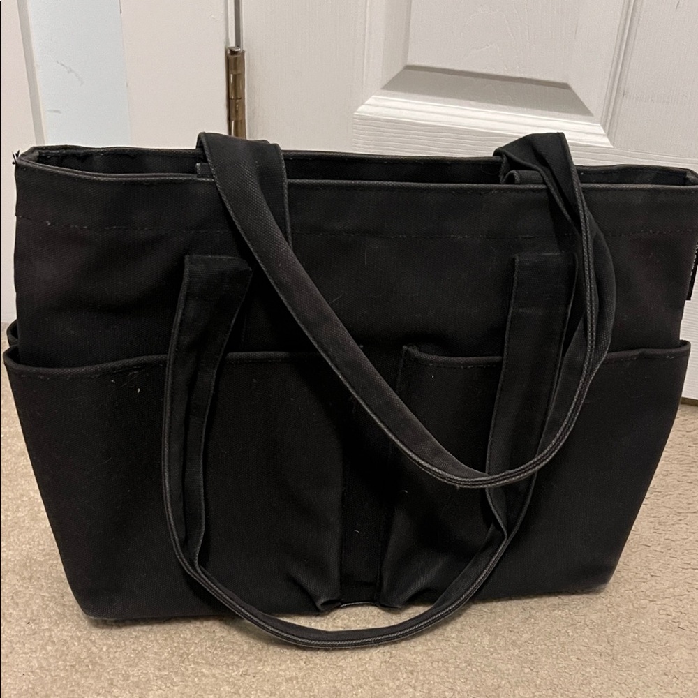 Dagne Dover Black Tote Bag